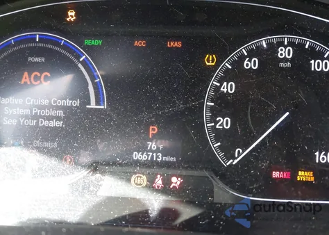 2019 Honda Accord Hybrid Touring from USA, damaged, VIN 1HGCV3F91KA009391